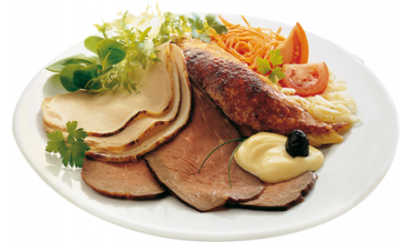 Assiette anglaise légumes chauds à volonté Vannes