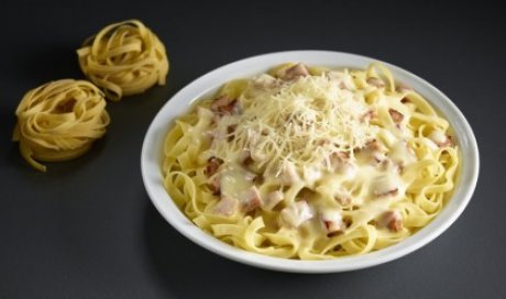 Tagliatelle à la carbonara Vannes