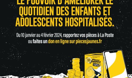 Du 10 janvier au 4 février 2024, nous soutenons l'opération Pièces Jaunes à Vannes