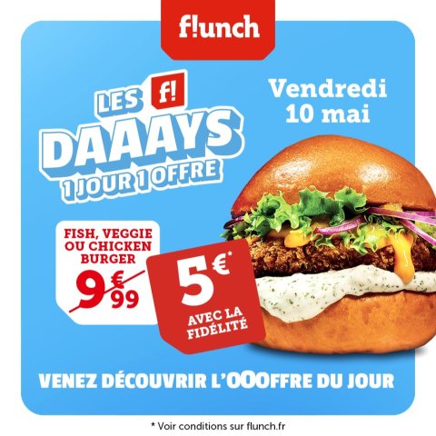 Profitez du retour des Flunch Days chez Flunch à Vannes