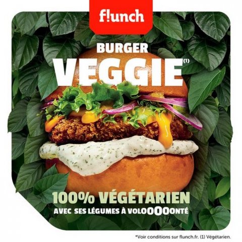 NOUVEAUTÉ : Le Veggie burger