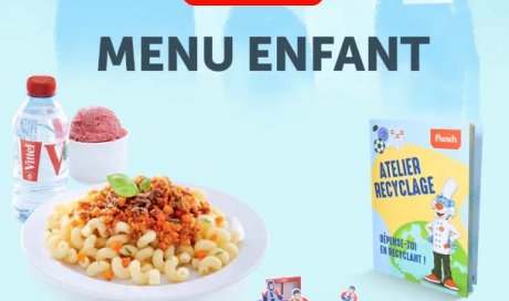 Menu enfant les midis et soirs dans votre restaurant Flunch à Vannes